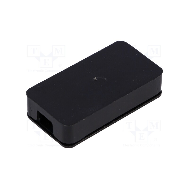 1 pcs x SUPERTRONIC - PP058N-S - Enclosure: junction box, X: 49mm, Y: 25.5mm, Z: 11mm, ABS, black