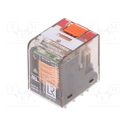 1 pcs x TE Connectivity - 7-1415001-1 - Relay: electromagnetic, 4PDT, Ucoil: 24VAC, Icontacts max: 6A, 192Ω
