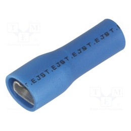 10 pcs x JST - LVDDF2-187A-5 BU (PA)(S) K - Terminal: flat, 4.8mm, 0.5mm, female, 1÷2.5mm2, crimped, for cable