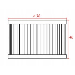 Oil filter hf141 rieju 125 yamaha wr125 xt250