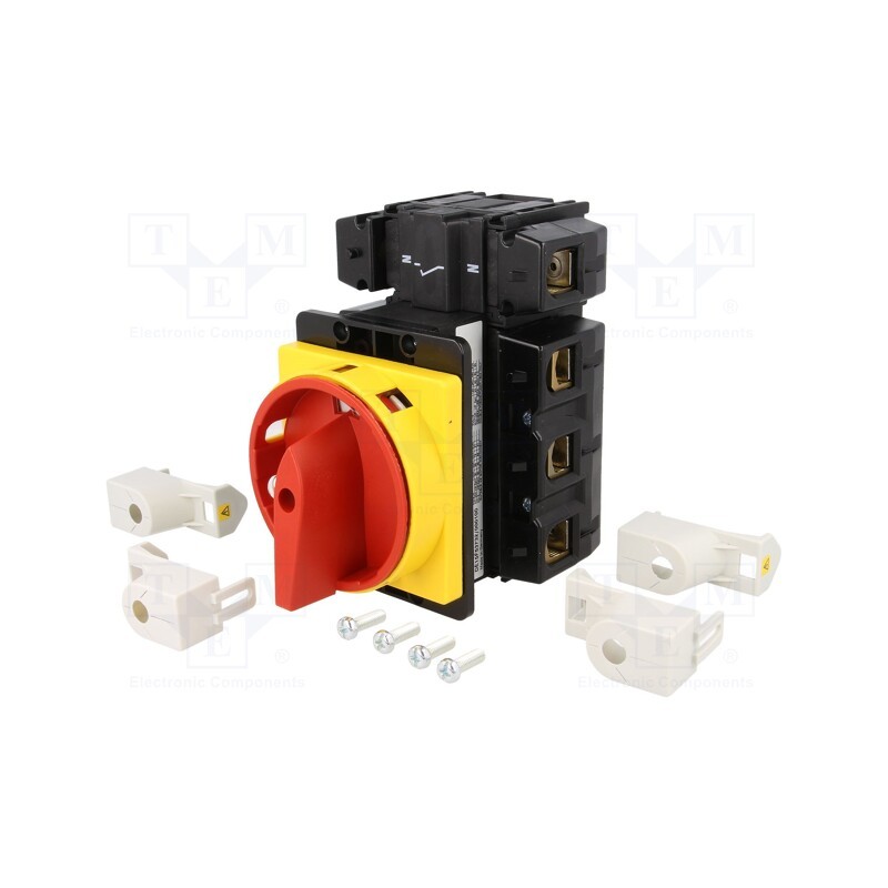 1 pcs x EATON ELECTRIC - P5-160/EA/SVB/N - Switch: main cam switch, Stabl.pos: 2, 160A, OFF-ON, Poles: 3+N