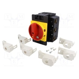 1 pcs x EATON ELECTRIC - P5-250/EA/SVB - Switch: main cam switch, Stabl.pos: 2, 250A, OFF-ON, Poles: 3, 90kW