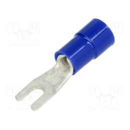 10 pcs x BM GROUP - BM 00202 - Tip: fork, M2,5, Ø: 2.6mm, 1.5÷2.5mm2, crimped, for cable, insulated