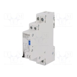 1 pcs x ISKRA - 30.070.024 - Relay: installation, bistable,impulse, NO x2, Ucoil: 230VAC, 20A