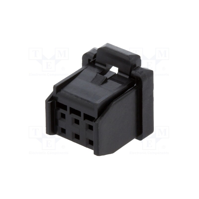 10 pcs x HIROSE - DF51K-6DS-2C(800) - Plug, wire-board, female, DF51K, 2mm, PIN: 6, w/o contacts, crimped