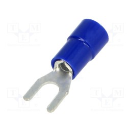 10 pcs x BM GROUP - BM 00214 - Tip: fork, M3,5, Ø: 3.7mm, 1.5÷2.5mm2, crimped, for cable, insulated