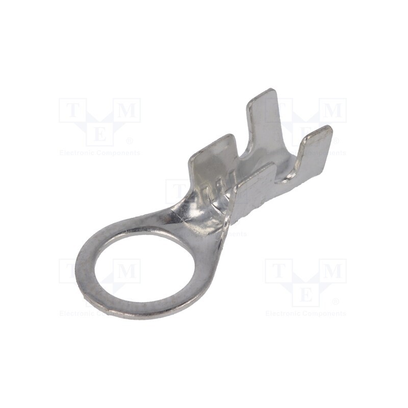 10 pcs x ERGOM - E10KN-01050100701 - Tip: ring, M6, 1.5÷2.5mm2, crimped, for cable, tinned, brass