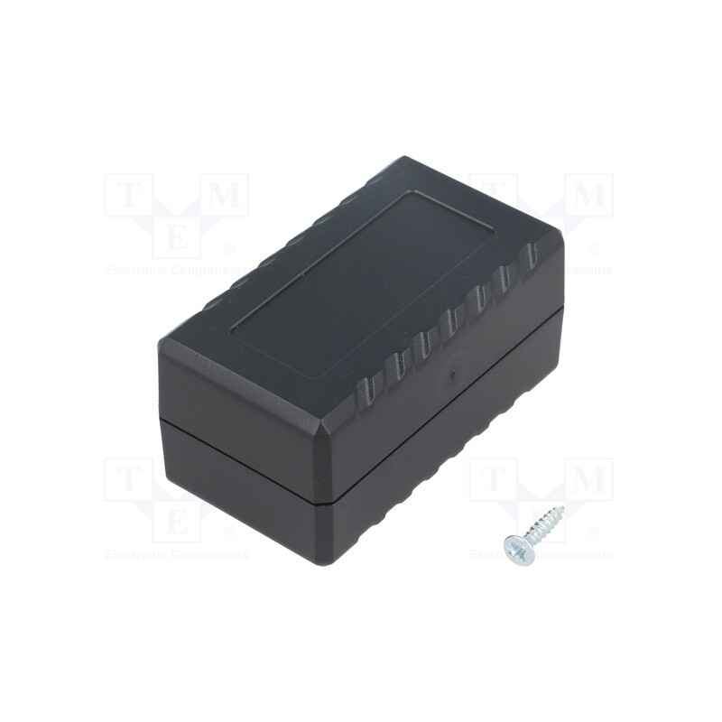 1 pcs x KRADEX - Z130 ABS - Enclosure: multipurpose, X: 31mm, Y: 56mm, Z: 27mm, ABS, black