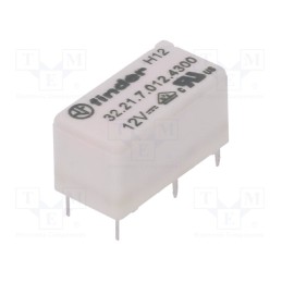 1 pcs x FINDER - 32.21.7.012.4300 - Relay: electromagnetic, SPST-NO, Ucoil: 12VDC, Icontacts max: 15A