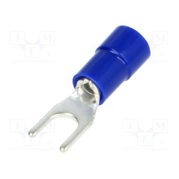 10 pcs x BM GROUP - BM 00220 - Tip: fork, M4, Ø: 4.2mm, 1.5÷2.5mm2, crimped, for cable, insulated