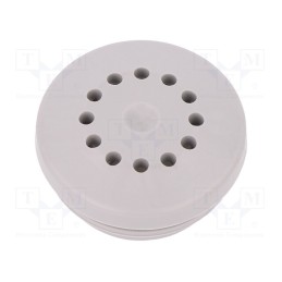1 pcs x SPELSBERG - 26242001 - Ventilation seal, elastomer thermoplastic TPE, IP44, light grey