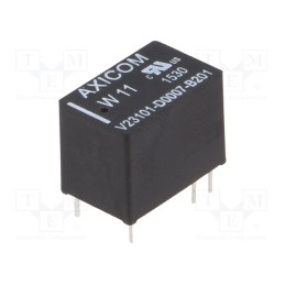 1 pcs x TE Connectivity - 2-1393779-0 - Relay: electromagnetic, SPDT, Ucoil: 24VDC, Icontacts max: 1.25A