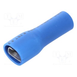 10 pcs x JST - LVDDF2-187A-8 BU (PA)(S) K - Terminal: flat, 4.8mm, 0.8mm, female, 1÷2.5mm2, crimped, for cable