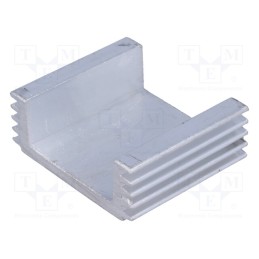 2 pcs x STONECOLD - - - Heatsink: extruded, L: 30mm, W: 30mm, H: 12mm