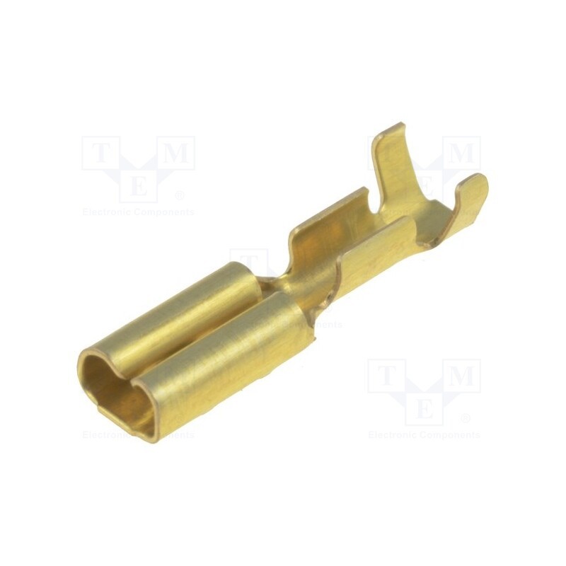 10 pcs x VOGT - 3762B.60 - Terminal: flat, 2.8mm, 0.8mm, female, 0.3÷0.5mm2, crimped, straight