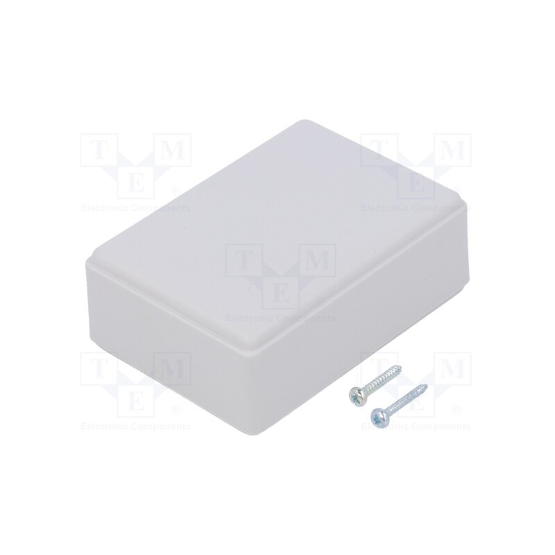 1 pcs x MASZCZYK - KM-27C/2G - Enclosure: multipurpose, X: 48.5mm, Y: 68mm, Z: 25mm, ABS, grey