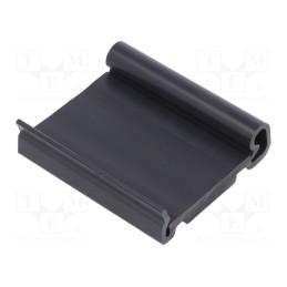 1 pcs x FISCHER ELEKTRONIK - KL35K50 - DIN rail mounting bracket, PVC, 50mm, Rail: TS35