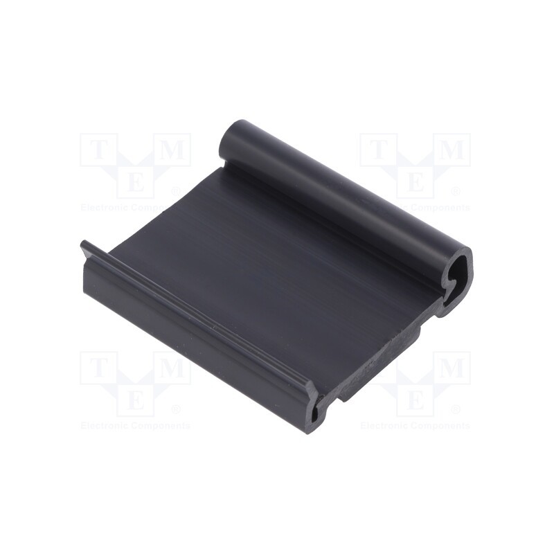 1 pcs x FISCHER ELEKTRONIK - KL35K50 - DIN rail mounting bracket, PVC, 50mm, Rail: TS35