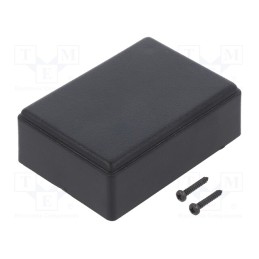 1 pcs x MASZCZYK - KM-27C/2BK - Enclosure: multipurpose, X: 48.5mm, Y: 68mm, Z: 25mm, ABS, black