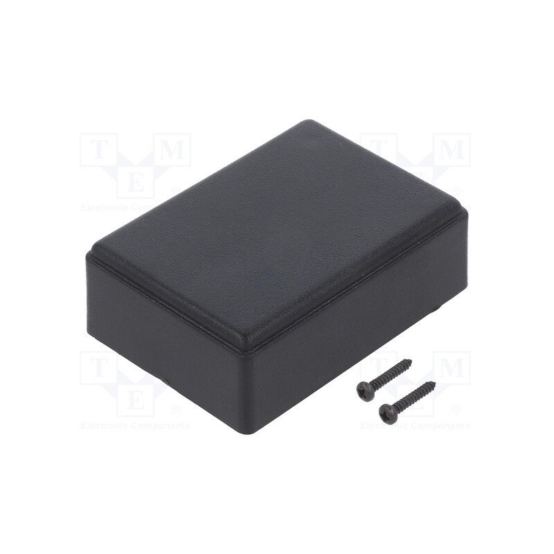 1 pcs x MASZCZYK - KM-27C/2BK - Enclosure: multipurpose, X: 48.5mm, Y: 68mm, Z: 25mm, ABS, black