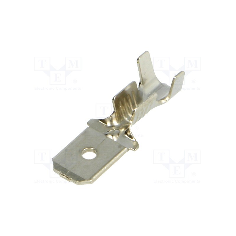 10 pcs x BM GROUP - BM 01281 - Terminal: flat, 6.3mm, 0.8mm, male, 1÷2.5mm2, crimped, for cable