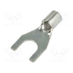 10 pcs x BM GROUP - BM 01332 - Tip: fork, M6, 4÷6mm2, crimped, for cable, non-insulated, tinned