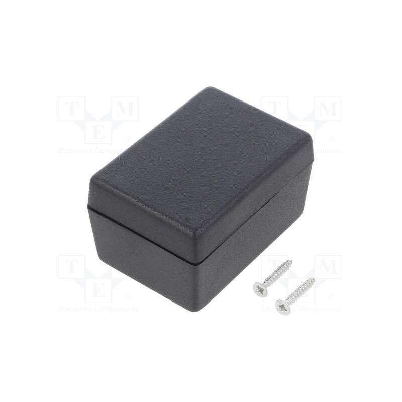 1 pcs x KRADEX - Z24 ABS - Enclosure: multipurpose, X: 47mm, Y: 66mm, Z: 38mm, ABS, black