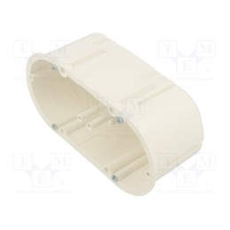 1 pcs x JONEX - PK-62/60M WHITE - Enclosure: junction box, Ø: 62mm, Z: 60mm, plaster embedded, deep