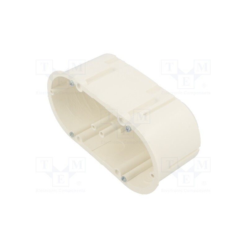 1 pcs x JONEX - PK-62/60M WHITE - Enclosure: junction box, Ø: 62mm, Z: 60mm, plaster embedded, deep