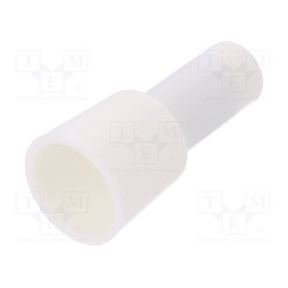 10 pcs x NICHIFU - CE 2-V0 - Quick splice, crimped, Variant: end connector, L: 20mm, UL94V-0