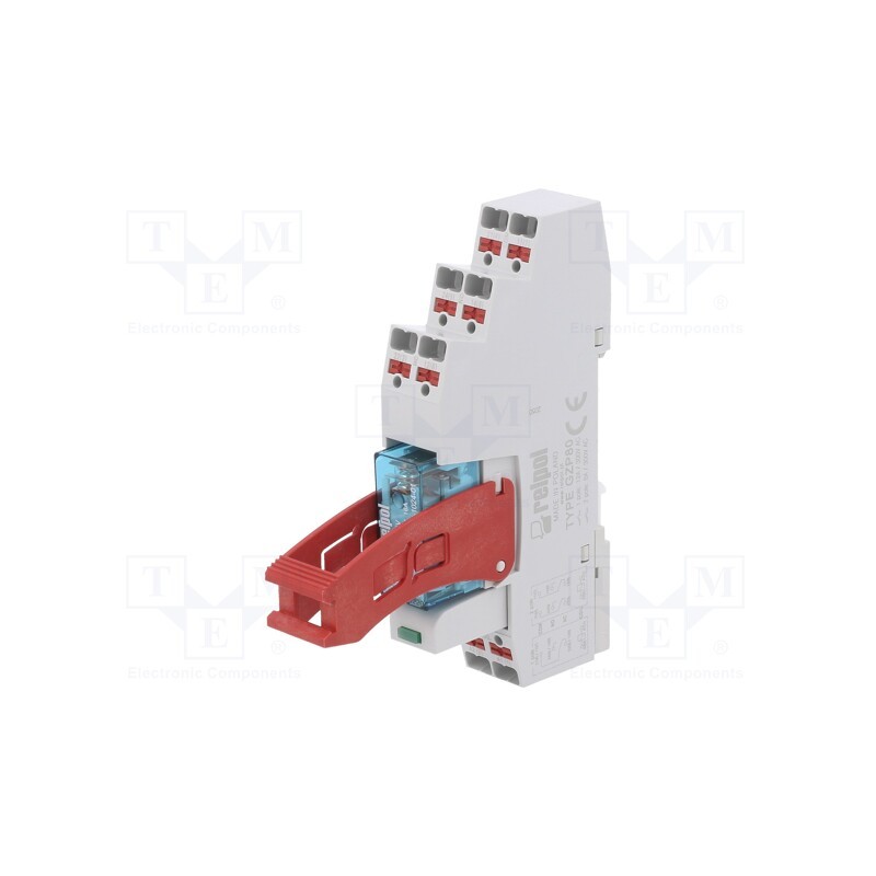 1 pcs x RELPOL - PI85-024DC-M41G-PS-2011-01 - Relay: interface, SPDT, Ucoil: 24VDC, 16A, 16A/250VAC, 16A/24VDC