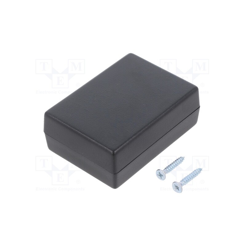 1 pcs x KRADEX - Z24A ABS - Enclosure: multipurpose, X: 48mm, Y: 67mm, Z: 25mm, ABS, black