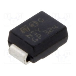 1 pcs x STMicroelectronics - SM6T75CAY - Diode: TVS, 600W, 75V, 5.8A, bidirectional, SMB,