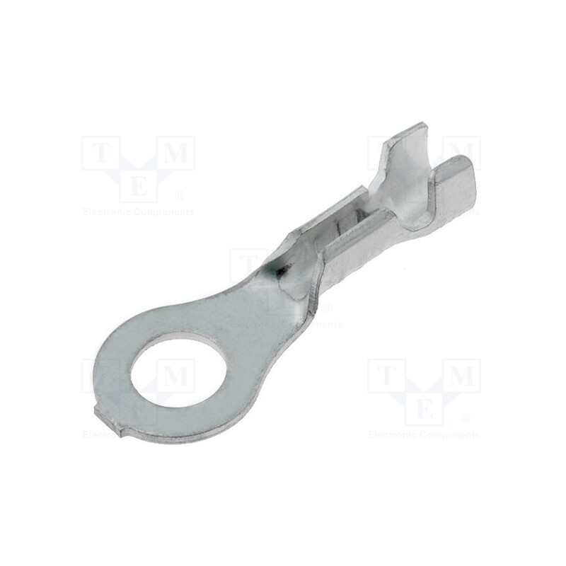 10 pcs x ERGOM - E10KN-01050100101 - Tip: ring, M4, 0.5÷1mm2, crimped, for cable, tinned, brass