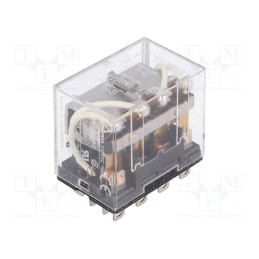 1 pcs x OMRON - LY4 12VDC - Relay: electromagnetic, 4PDT, Ucoil: 12VDC, Icontacts max: 10A