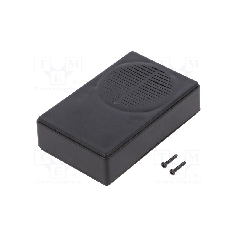 1 pcs x MASZCZYK - KM-26NB/BK - Enclosure: specialist, X: 55mm, Y: 89mm, Z: 23mm, ABS, black