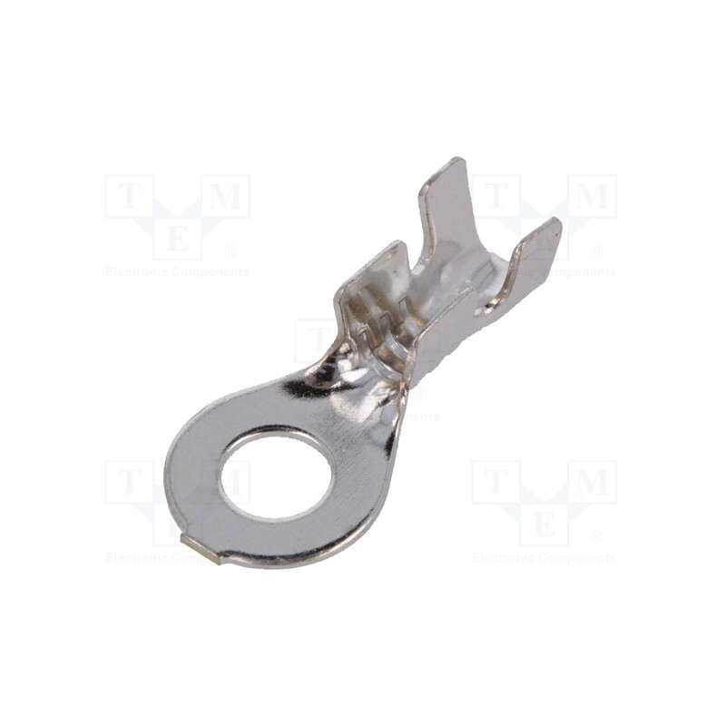 10 pcs x ERGOM - E10KN-01050100501 - Tip: ring, M4, 1.5÷2.5mm2, crimped, for cable, tinned, brass