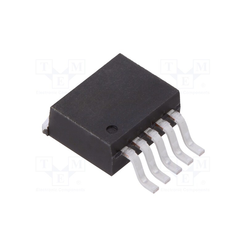 1 pcs x TEXAS INSTRUMENTS - LM2576S-12/NOPB - IC: PMIC, DC/DC converter, Uin: 4÷40VDC, Uout: 12VDC, 3A, TO263-5