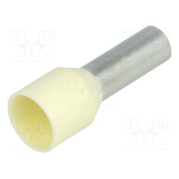 10 pcs x BM GROUP - BM 00512 - Tip: bootlace ferrule, insulated, copper, 10mm2, 12mm, tinned, 8AWG