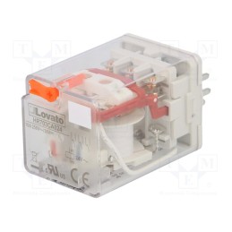 1 pcs x LOVATO ELECTRIC - HR703CA024 - Relay: electromagnetic, 3PDT, Ucoil: 24VAC, Icontacts max: 10A