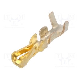 10 pcs x Amphenol Communications Solutions - 77138-101LF - Contact, female, gold-plated, 30AWG÷26AWG, Minitek, cut from reel
