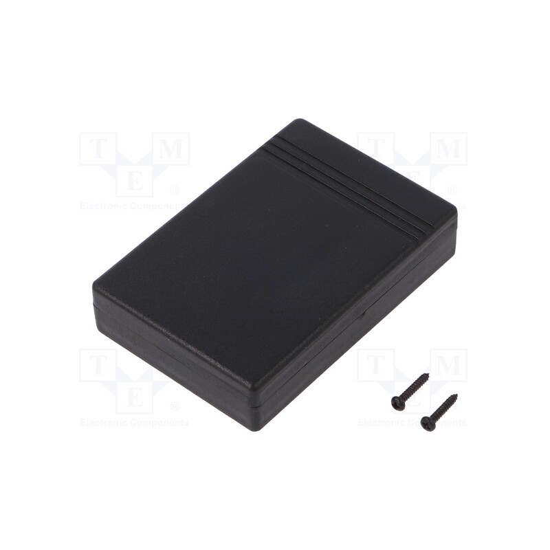 1 pcs x MASZCZYK - KM-69/BK - Enclosure: multipurpose, X: 55mm, Y: 81mm, Z: 18mm, ABS, black