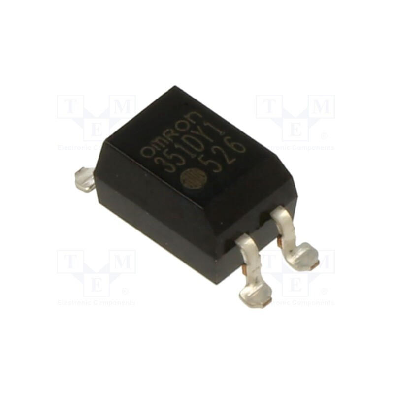 1 pcs x OMRON OCB - G3VM351DY1 - Relay: solid state, SPST-NO, 100mA, max.350VAC, max.350VDC, SMT