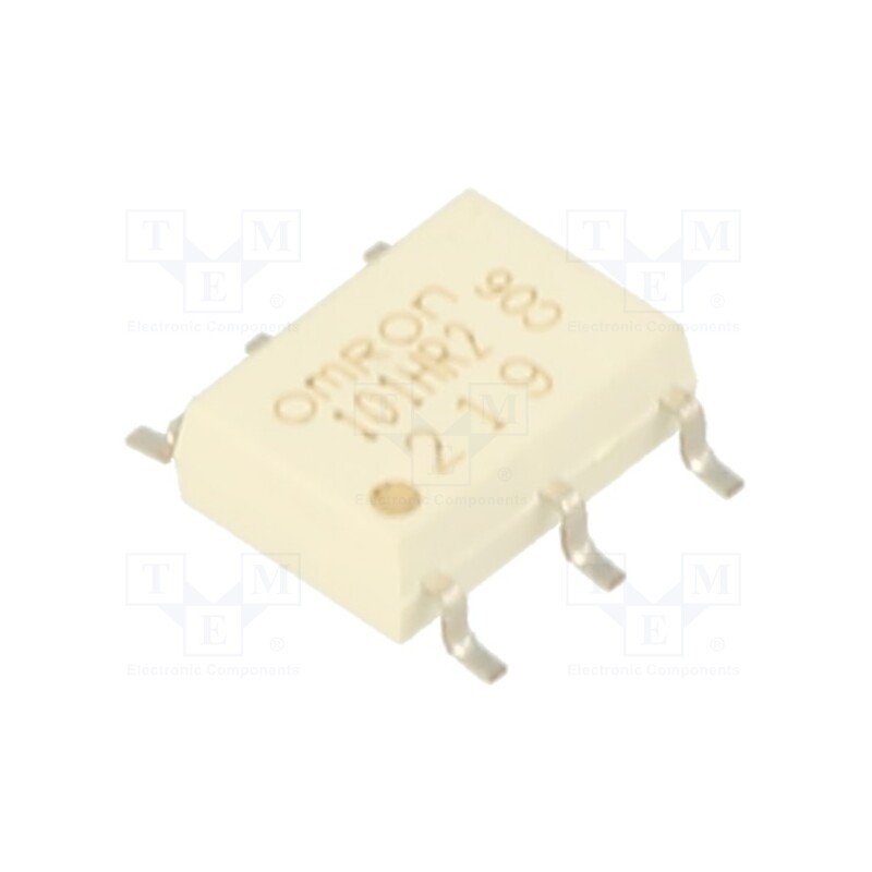 1 pcs x OMRON OCB - G3VM101HR2 - Relay: solid state, SPST-NO, 3000mA, max.100VAC, max.100VDC, SMT