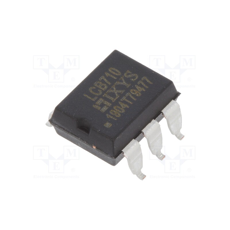 1 pcs x IXYS - LCB710S - Relay: solid state, SPST-NC, Icntrl max: 50mA, 1000mA, max.60VAC