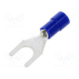 10 pcs x BM GROUP - BM 00232 - Tip: fork, M6, Ø: 6.3mm, 1.5÷2.5mm2, crimped, for cable, insulated