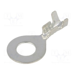 10 pcs x ERGOM - E10KN-01050100301 - Tip: ring, M6, 0.5÷1mm2, crimped, for cable, tinned, brass