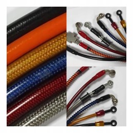 Rigid, flexible brake lines