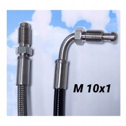 Rigid, flexible brake lines