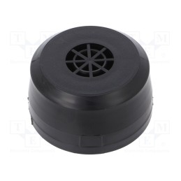 1 pcs x MASZCZYK - KM-52B/BK - Enclosure: for alarms, Z: 52mm, ABS, black, Ø: 30mm